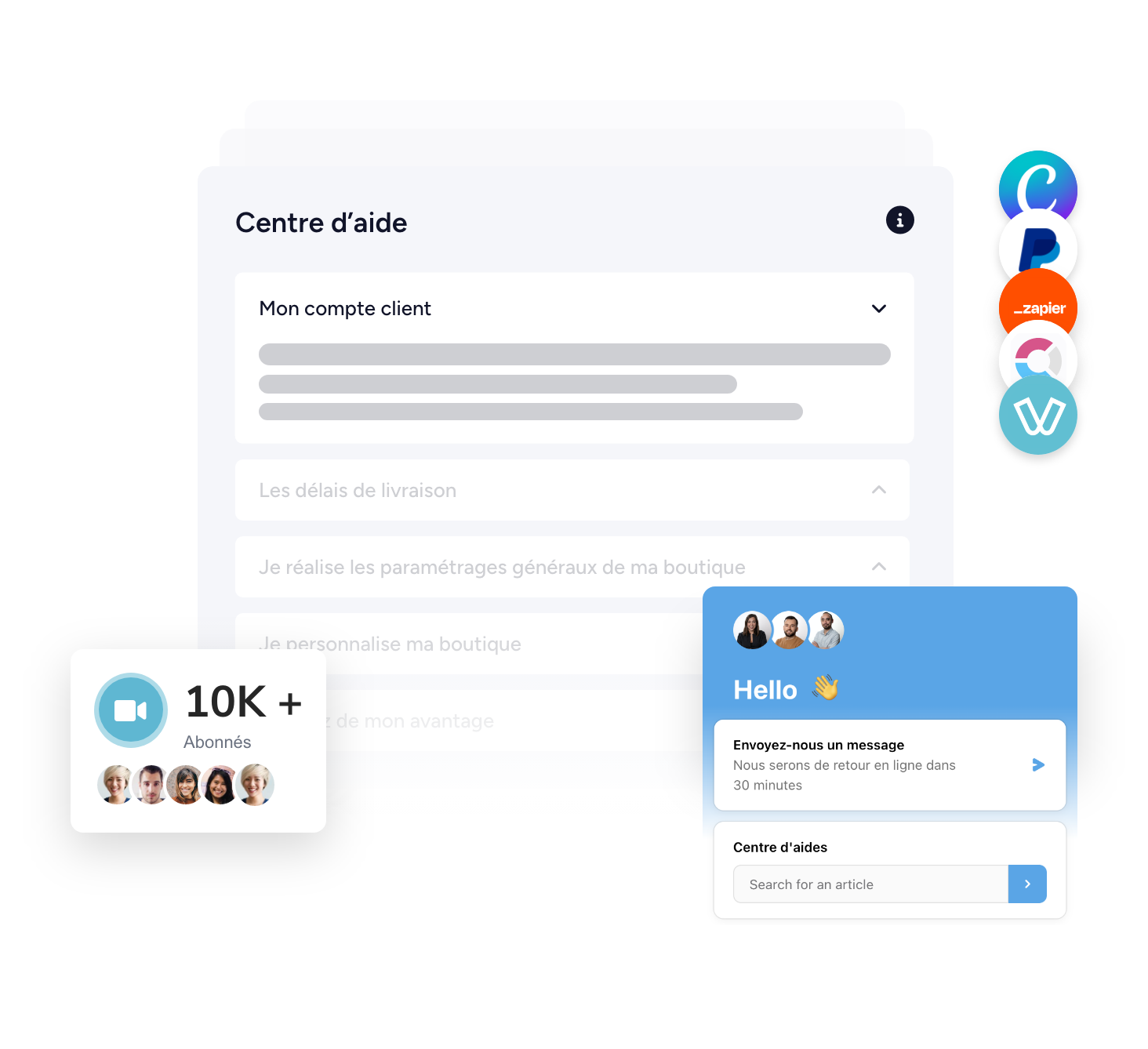 accompagnement à chaque étape