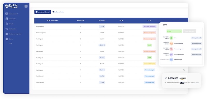 myshipwizard-commandes