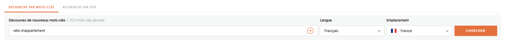 ubersuggest recherche